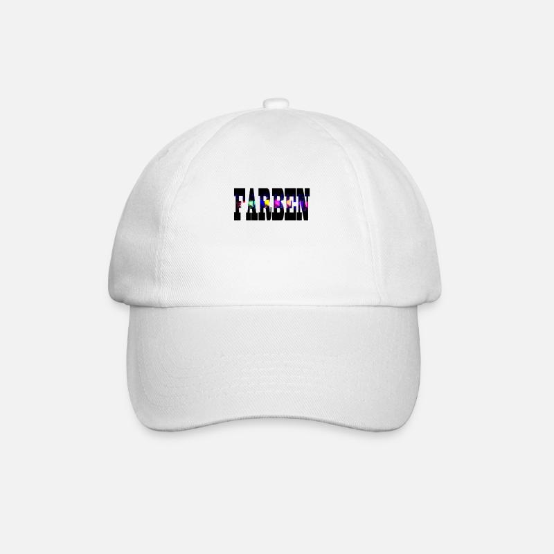 COULEURS - Casquette classique - blanc/blanc