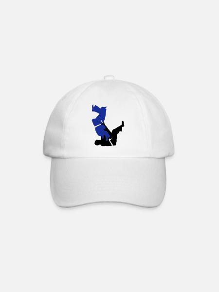 judo - Baseball Cap - white/white