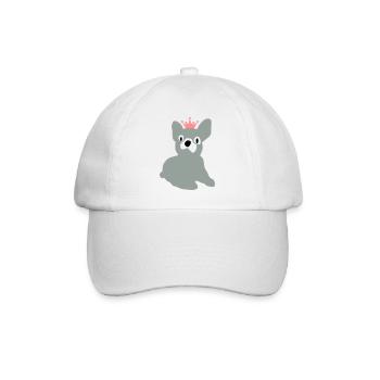 chien - Casquette classique - blanc/blanc - Devant