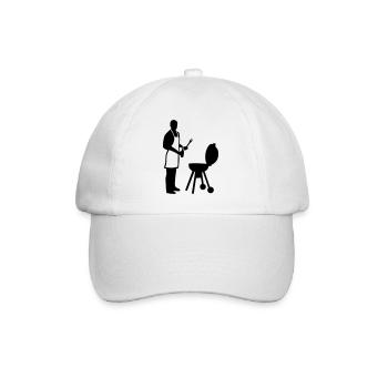 Griller - Casquette classique - blanc/blanc - Devant