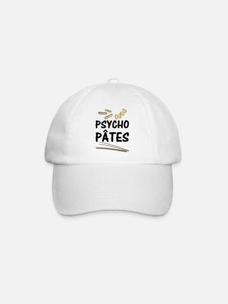 Psycho Pâtes - Casquette classique - blanc/blanc