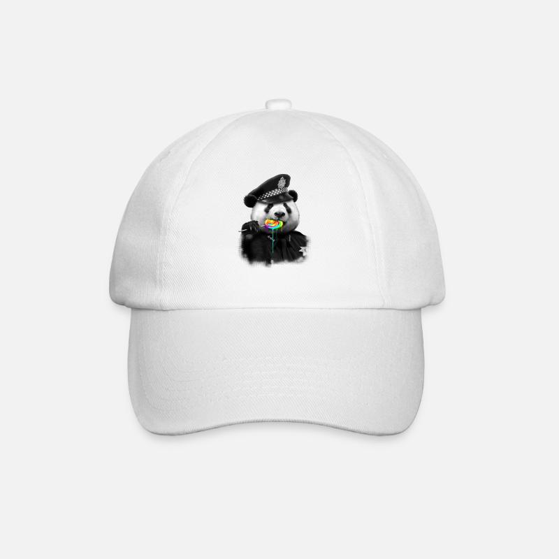 LOLLYPOP COP - Baseballkappe - Weiß/Weiß