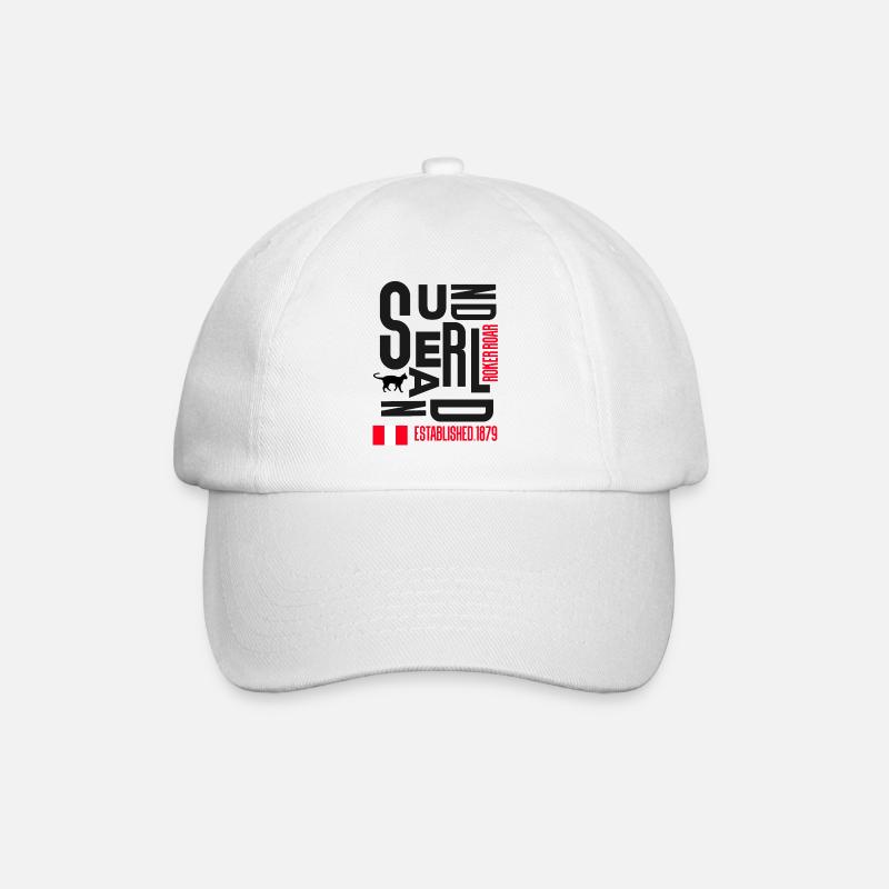 Sunderland - Baseball Cap - white/white