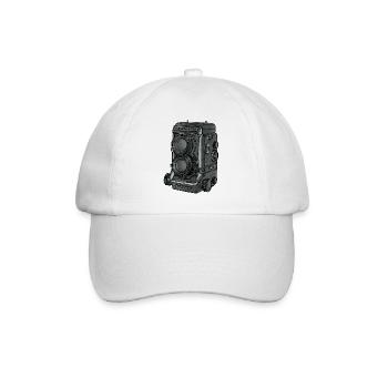 Mamiya C330 - Baseball Cap - white/white - Front