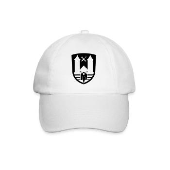 Mopedsport Wappen / Logo / Emblem - Baseball Cap - white/white - Front