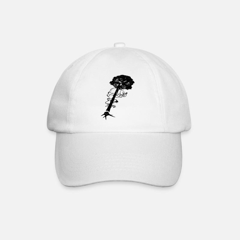 Mass Extinction Rebellion Extinction Masses - Baseball Cap - white/white