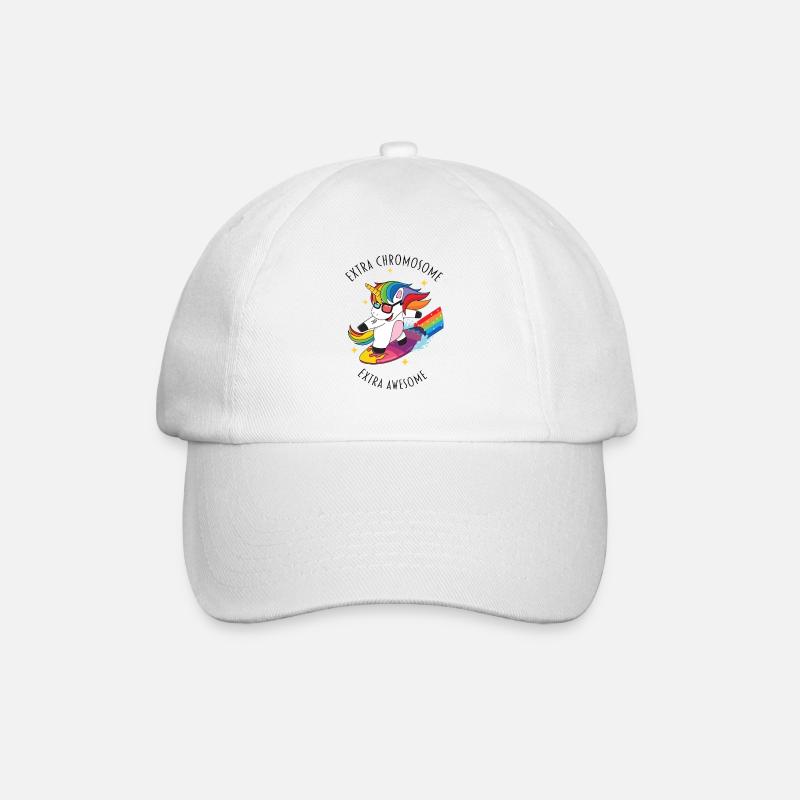 chromosomes supplémentaires extra génial - Casquette classique - blanc/blanc