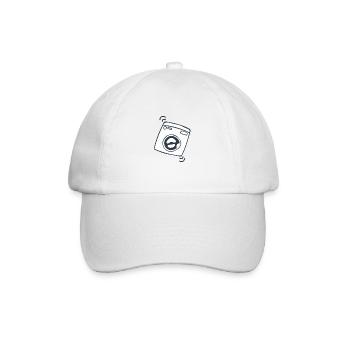 Machine à laver - Casquette classique - blanc/blanc - Devant