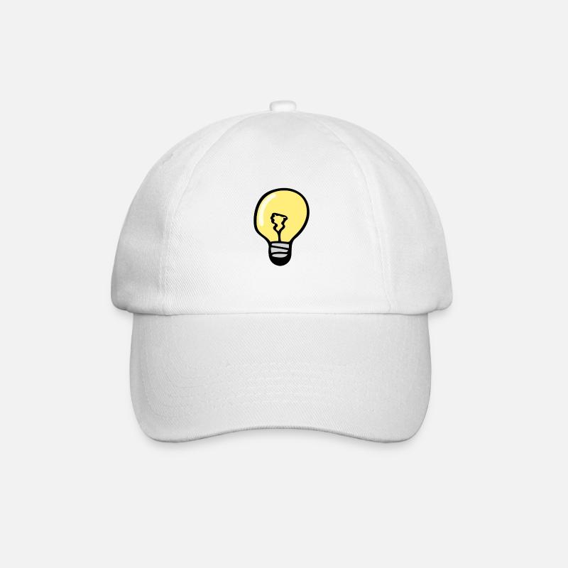 Ampoule - Casquette classique - blanc/blanc