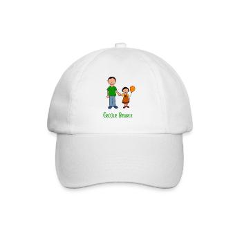 Großer Bruder - Baseballkappe - Weiß/Weiß - Vorne