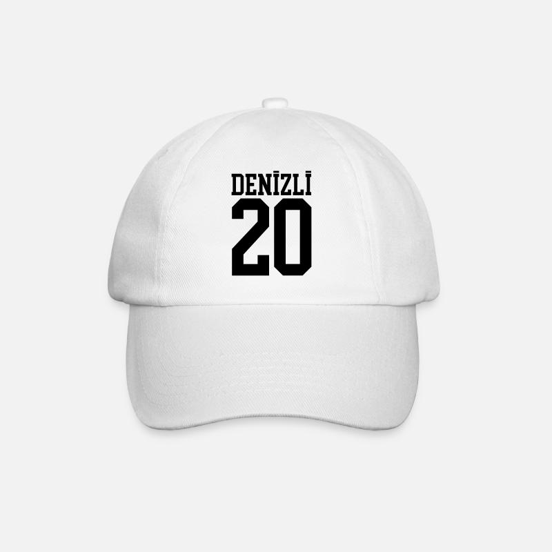 20 Denizli - Baseballkappe - Weiß/Weiß