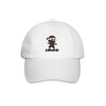 Samurai - Baseball Cap - white/white - Front