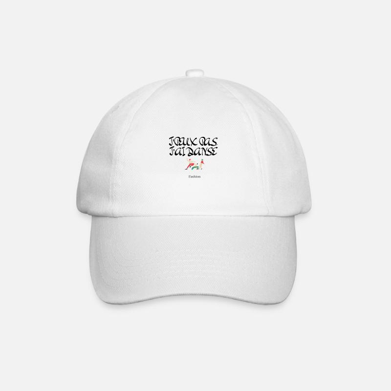 J'peux pas j'ai danse - Casquette classique - blanc/blanc
