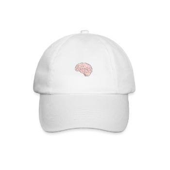 Brain - Baseball Cap - white/white - Front