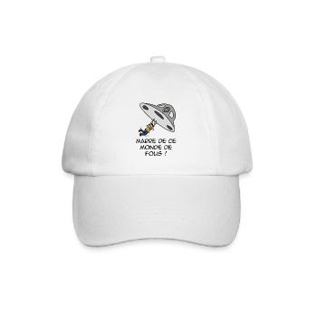 OVNI - Casquette classique - blanc/blanc - Devant