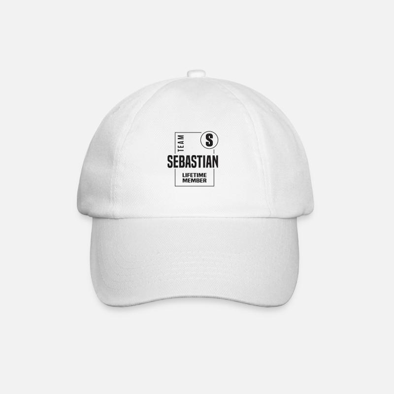 Sébastien - Casquette classique - blanc/blanc