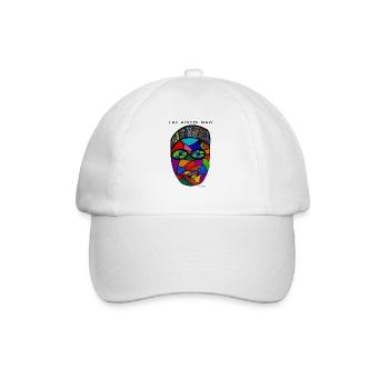 Hybrid Man - Baseball Cap - white/white - Front