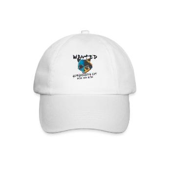Schrödingers Katze Physik Schrödinger's Cat Geeks - Baseballkappe - Weiß/Weiß - Vorne