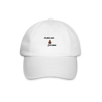 Le cadeau le plus drôle que vous puissiez trouver! - Casquette classique - blanc/blanc - Devant