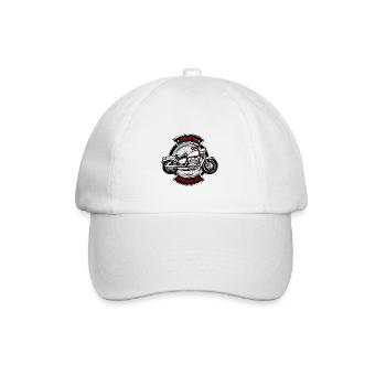 Custom bikes - Baseball Cap - white/white - Front