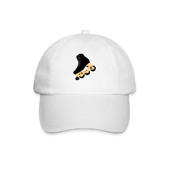 GH inline blackwithout - Casquette classique - blanc/blanc - Devant