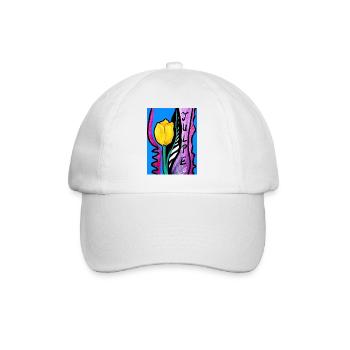 EG Fleurs I Tulipes I Holland i vacances anniversaire - Casquette classique - blanc/blanc - Devant