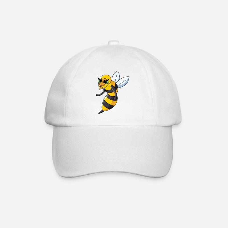 Guêpe - Casquette classique - blanc/blanc