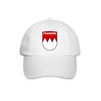 Die Franken - Baseballkappe - Weiß/Weiß - Vorne