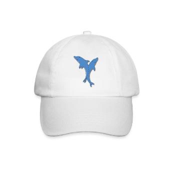 Delphine - Baseballkappe - Weiß/Weiß - Vorne