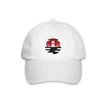 Japan - Baseball Cap - white/white - Front
