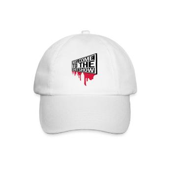 Blood Welcome Shitshow - Baseball Cap - white/white - Front