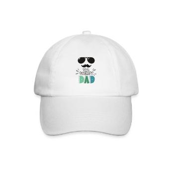 Cool father | Parents gifts | Gifts Children - Baseball Cap - white/white - Front
