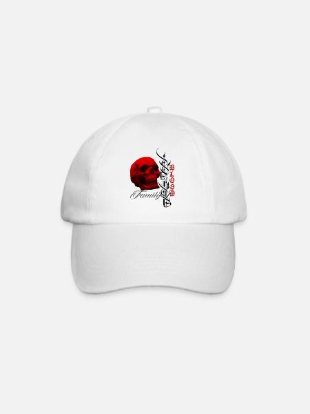 Famiglia di sangue Un amore - Cappello con visiera - bianco/bianco