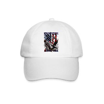 Truck Driver Vintage Birthday Gift America - Baseball Cap - white/white - Front