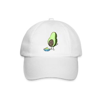 Vegan Vegetarian Avocado Sauce Dip I Gift - Baseball Cap - white/white - Front