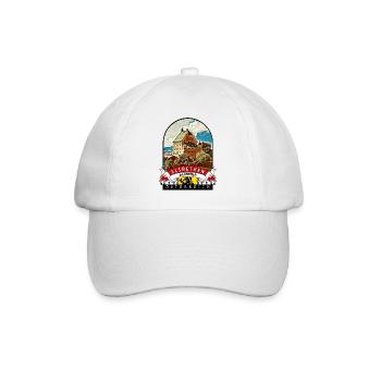 Salzburg Elsbethen Österreich Souvenir - Baseballkappe - Weiß/Weiß - Vorne
