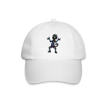 Culture of the Incas, symbol - Baseball Cap - white/white - Front