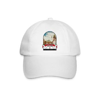 Vorarlberg Dornbirn Österreich Souvenir - Baseballkappe - Weiß/Weiß - Vorne