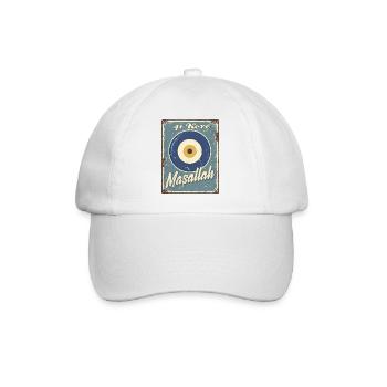 Nazar - Baseballkappe - Weiß/Weiß - Vorne