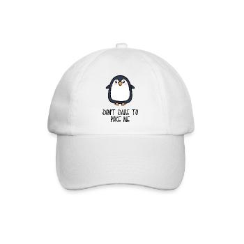 Cool Animal Bird Statement Pingouin Pôle Sud - Casquette classique - blanc/blanc - Devant