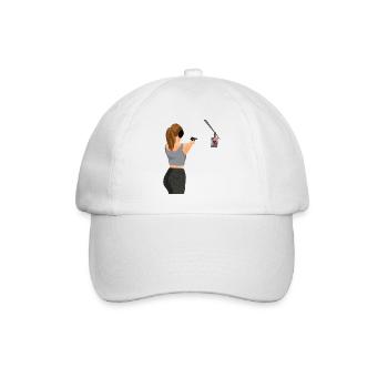 Stand de tir Princess Shooting Club Shooter - Casquette classique - blanc/blanc - Devant
