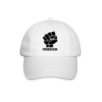liberté - Casquette classique - blanc/blanc - Devant