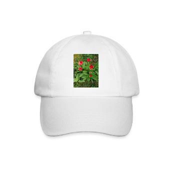tulipes - Casquette classique - blanc/blanc - Devant