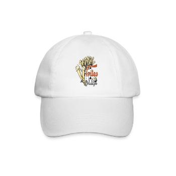 frites et mayonnaise - Casquette classique - blanc/blanc - Devant