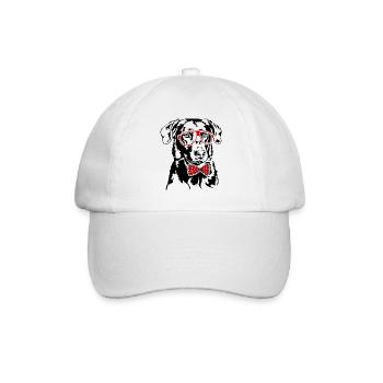 BEAUCERON Glasses Fly Dogs Dog Wilsigns - Baseball Cap - white/white - Front