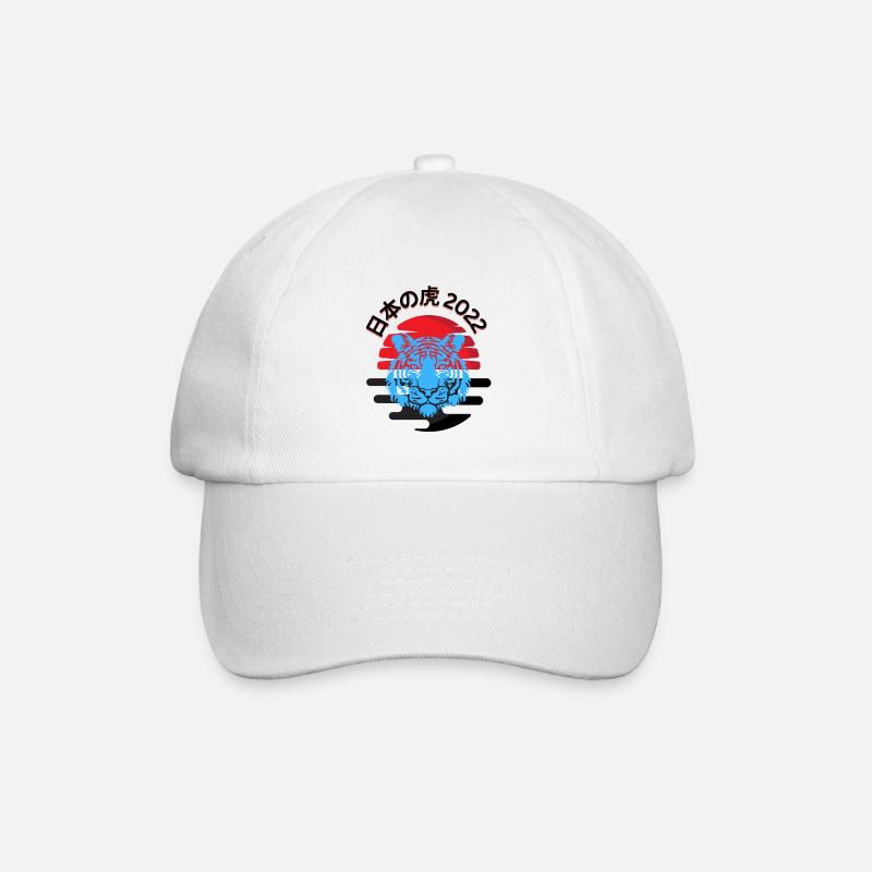 日本の虎 2022 1 - Casquette classique - blanc/blanc