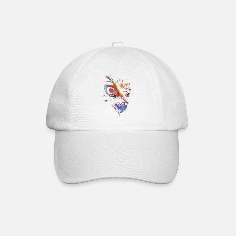 Hibou - Casquette classique - blanc/blanc