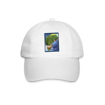 The yellow-naped parrot - Baseball Cap - white/white - Front