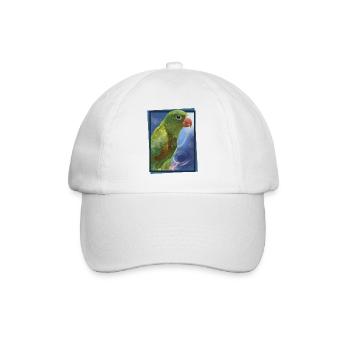 The Tanned Parakeet - Baseball Cap - white/white - Front