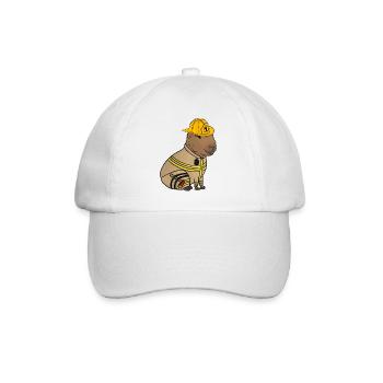 Service d’incendie de Capybara - Casquette classique - blanc/blanc - Devant